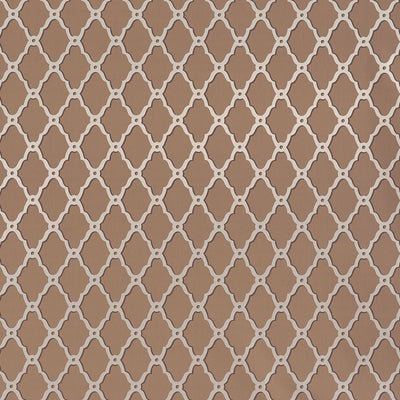 ROTHBURY TRELLIS - Metallic on Cocoa