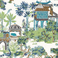 MYSTIC GARDEN - Blue and Green
