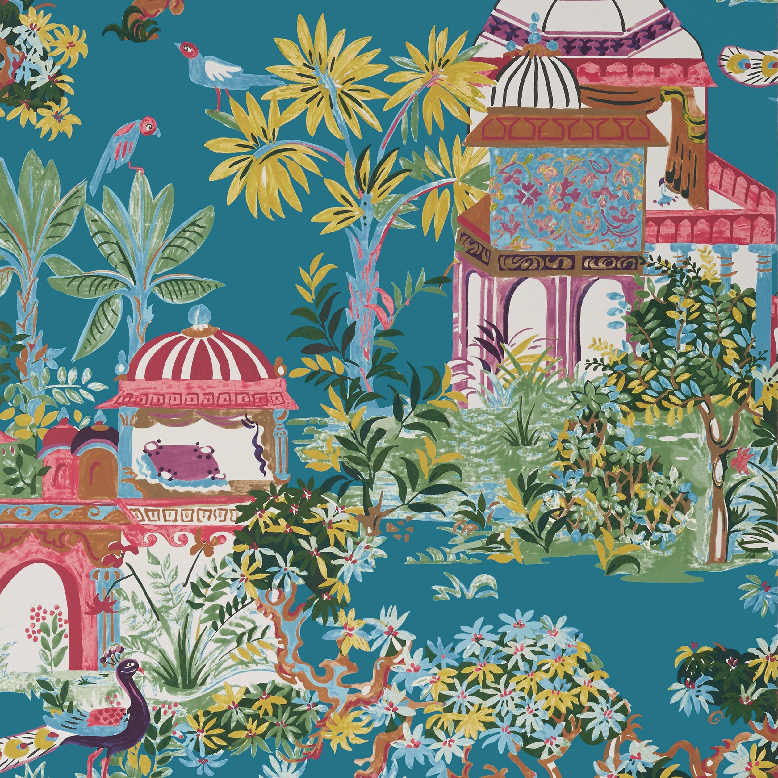 MYSTIC GARDEN - Teal