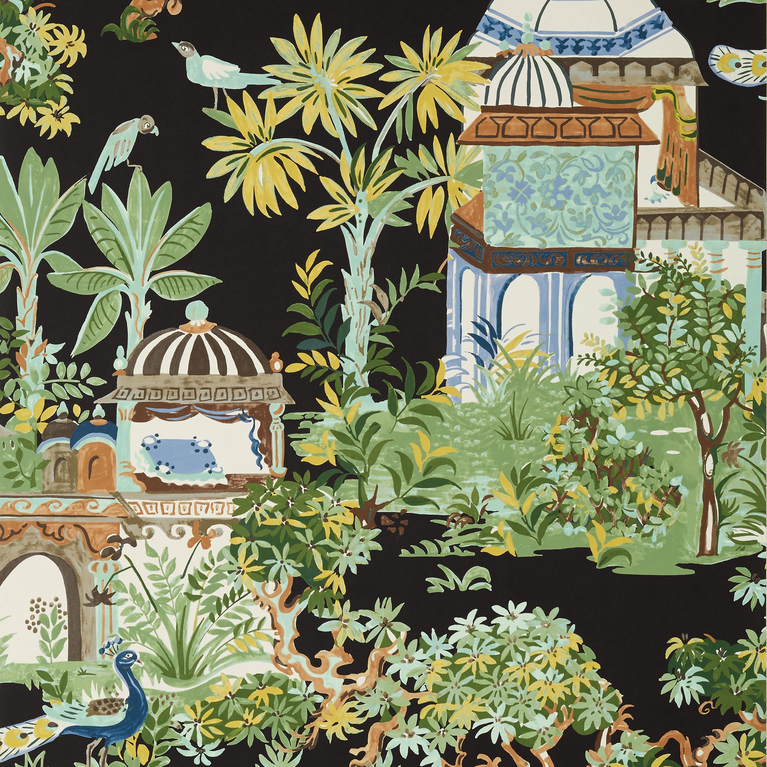 MYSTIC GARDEN - Black