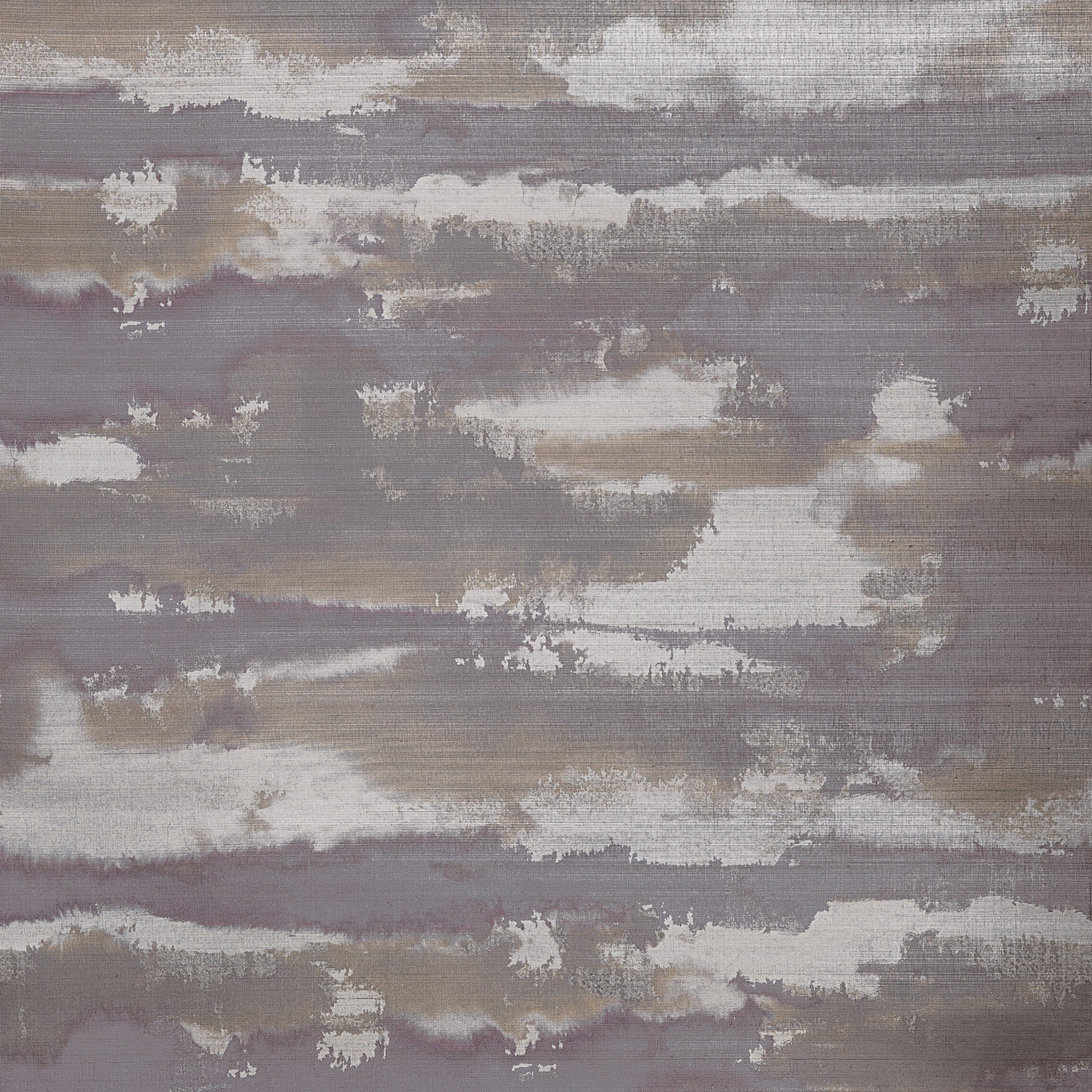 SILVER LINING - Eggplant and Copper
