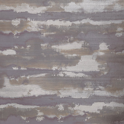 SILVER LINING - Eggplant and Copper