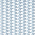 HIDDEN HILLS - Navy and White