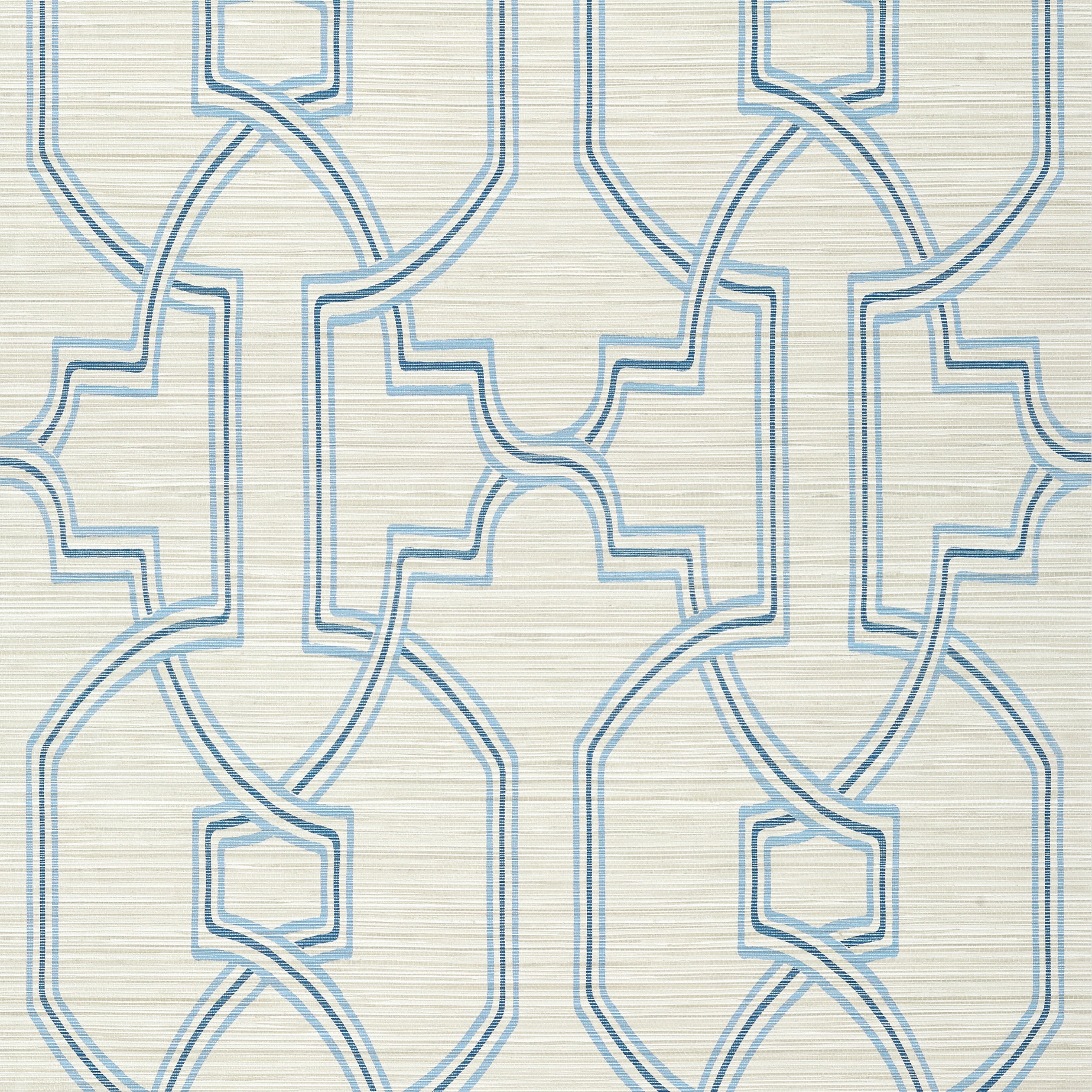 PROMENADE - Cream and Blue