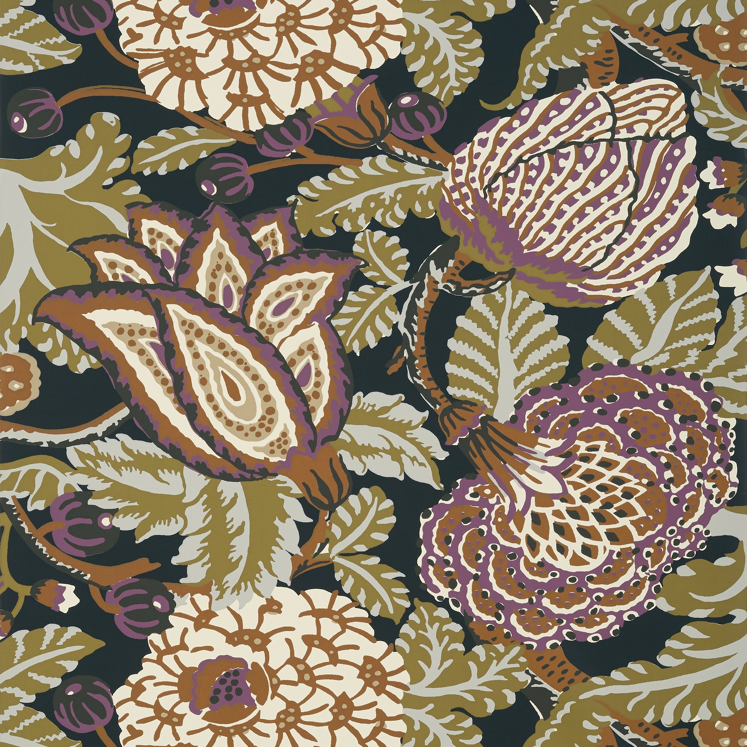 MITFORD - Black and Plum
