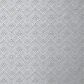 OSLO CHEVRON - Metallic Silver