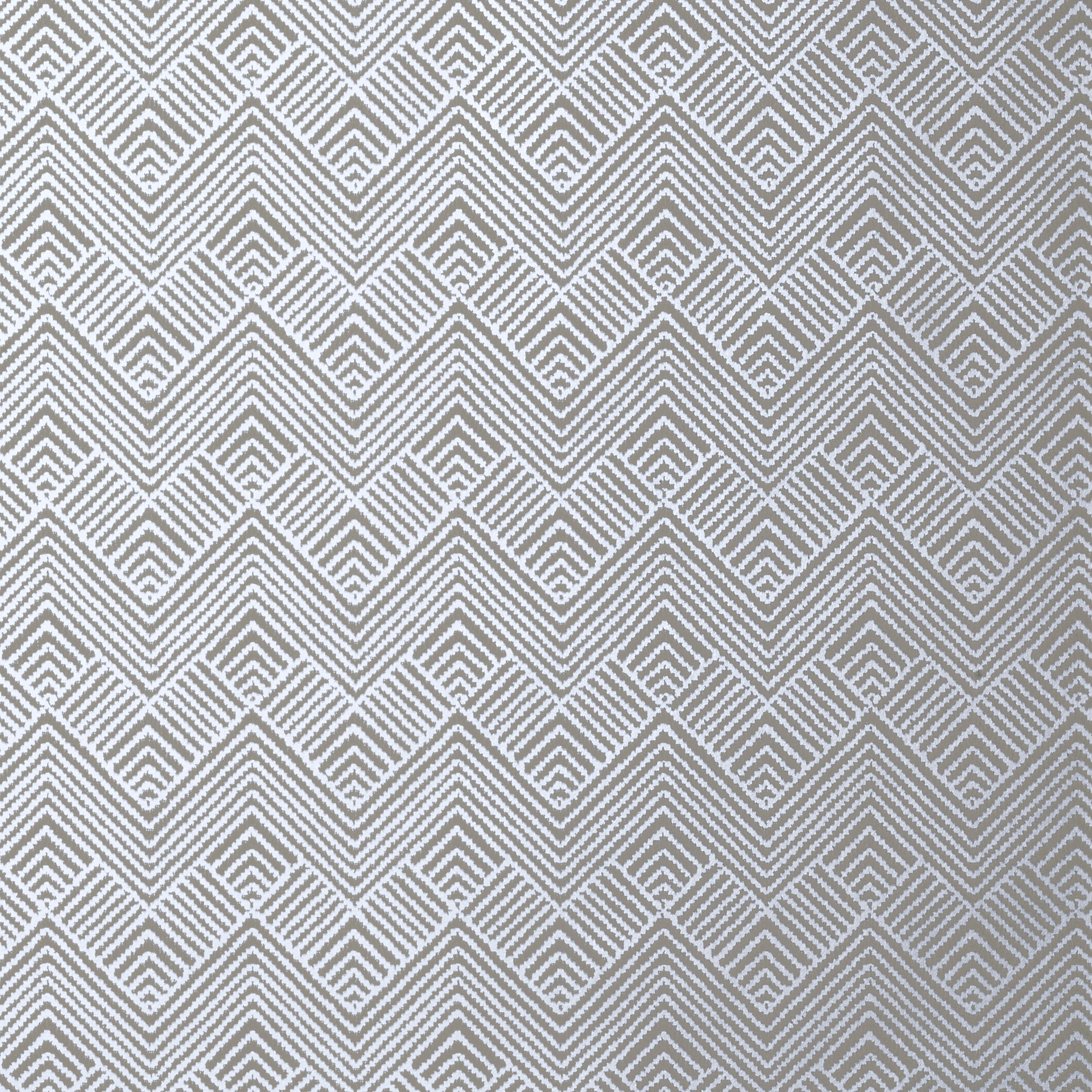 OSLO CHEVRON - Metallic Silver