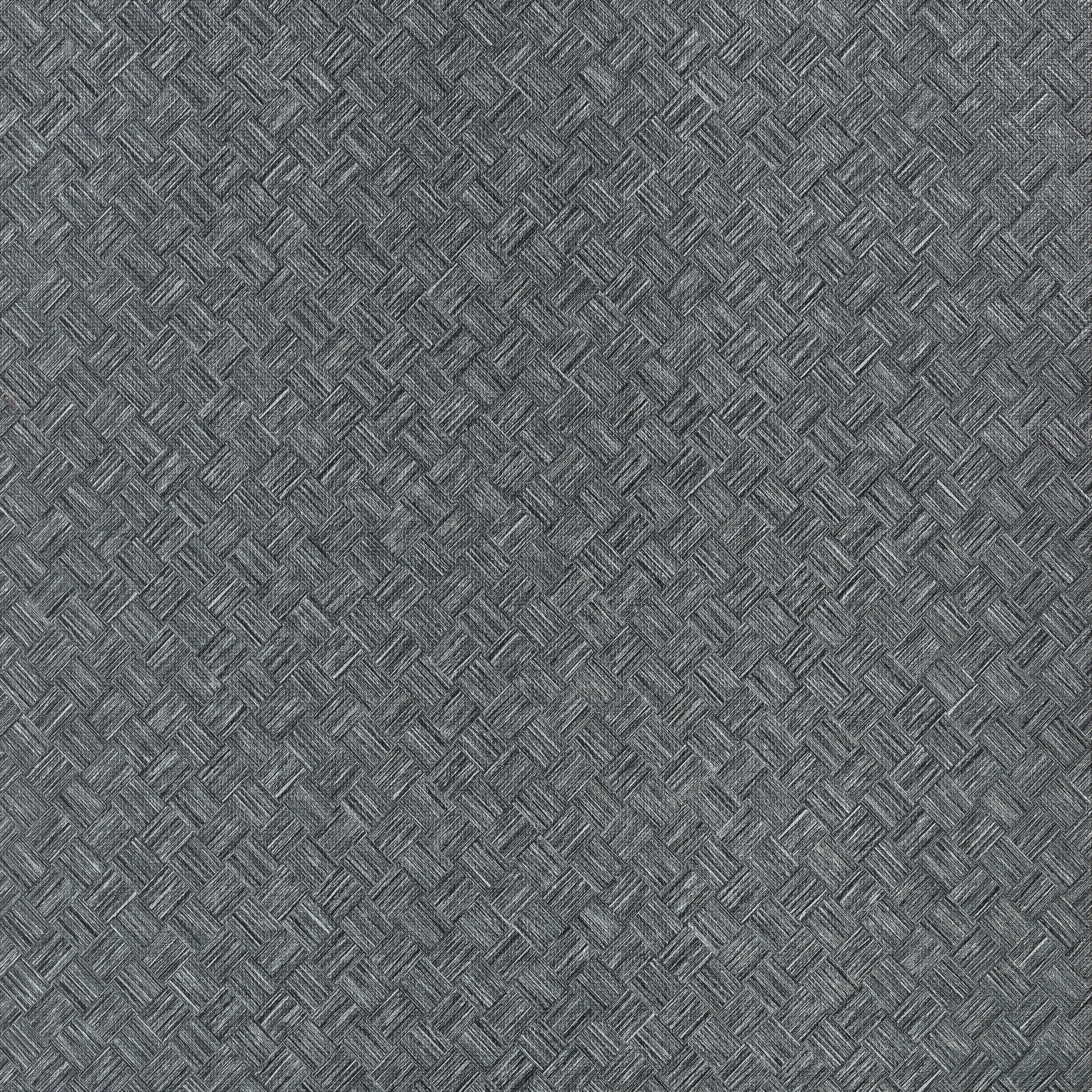 SADDLE WEAVE - Black and Silver