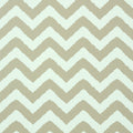 WIDENOR CHEVRON - Taupe on Aqua