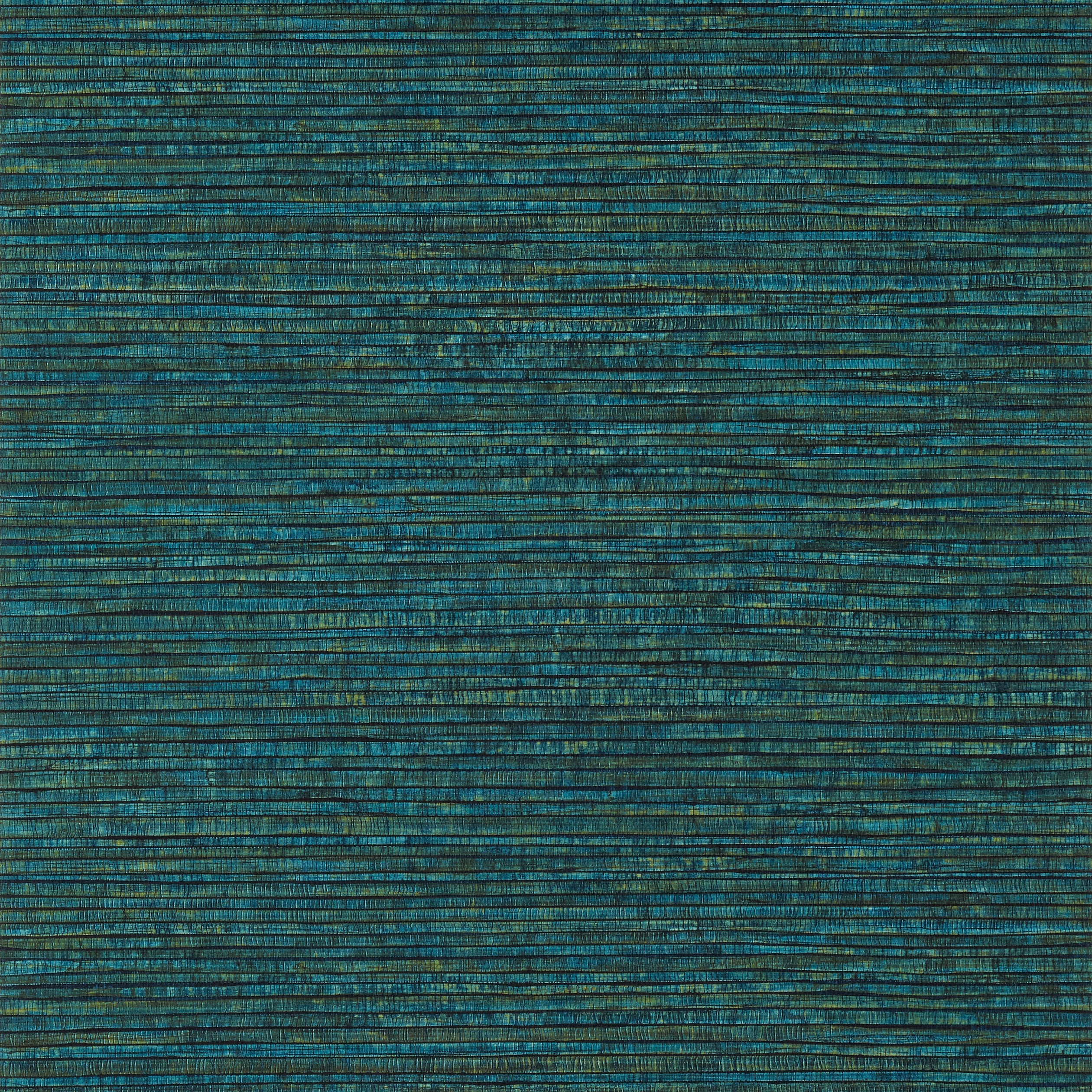 WOODY GRASS - Turquoise and Brown