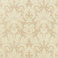 WEST INDIES DAMASK - Cream on Beige
