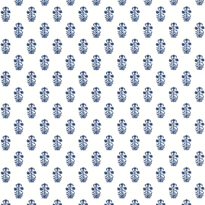 CORWIN - Navy on White
