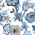 INDIENNE JACOBEAN - Blue and White