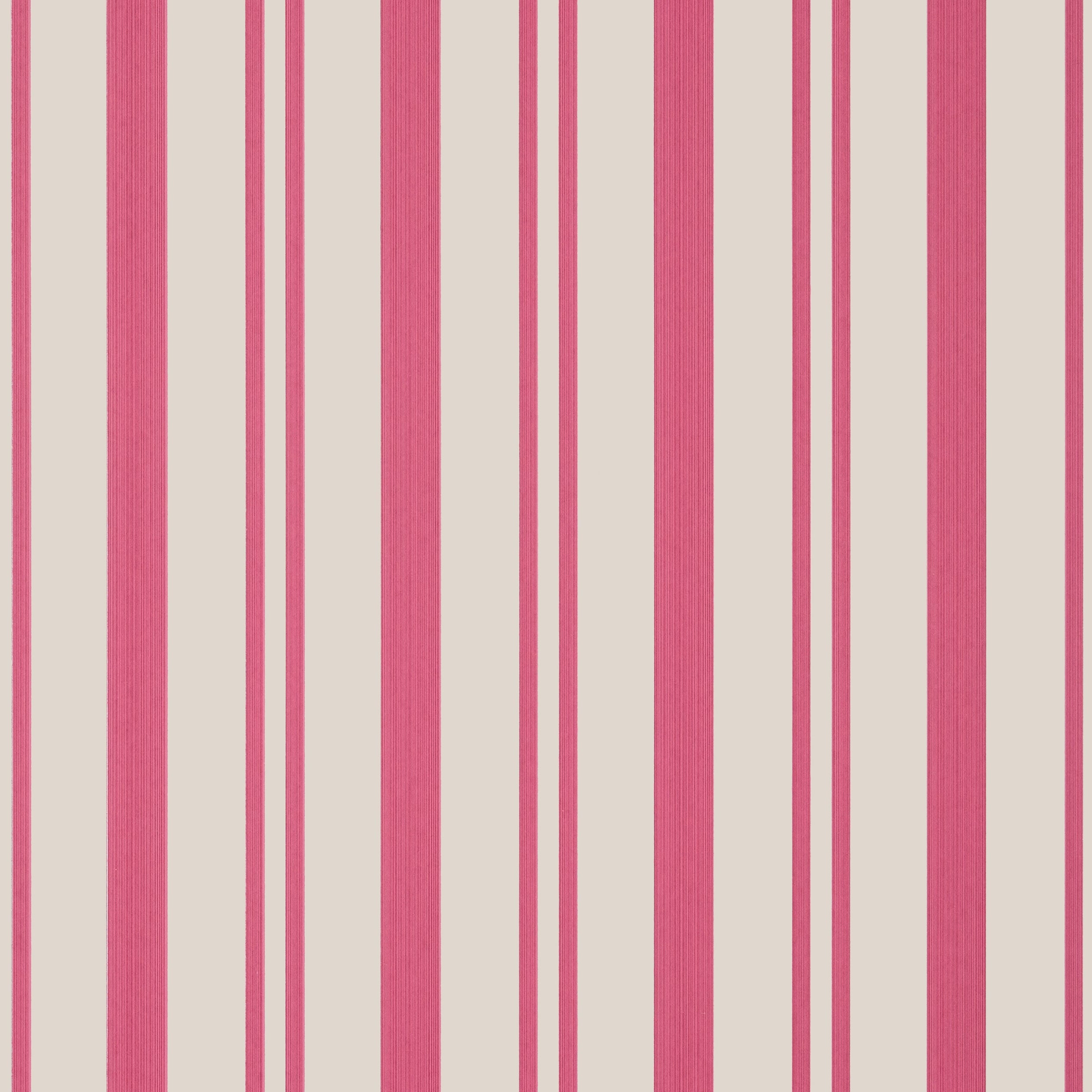 MAGGIE STRIPE - Raspberry