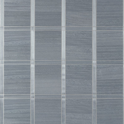 WOOD PANEL - Cadet and Metallic Pewter
