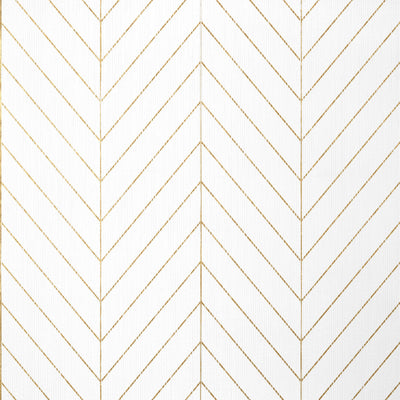 LAND BRIDGE - White and Metallic Gold