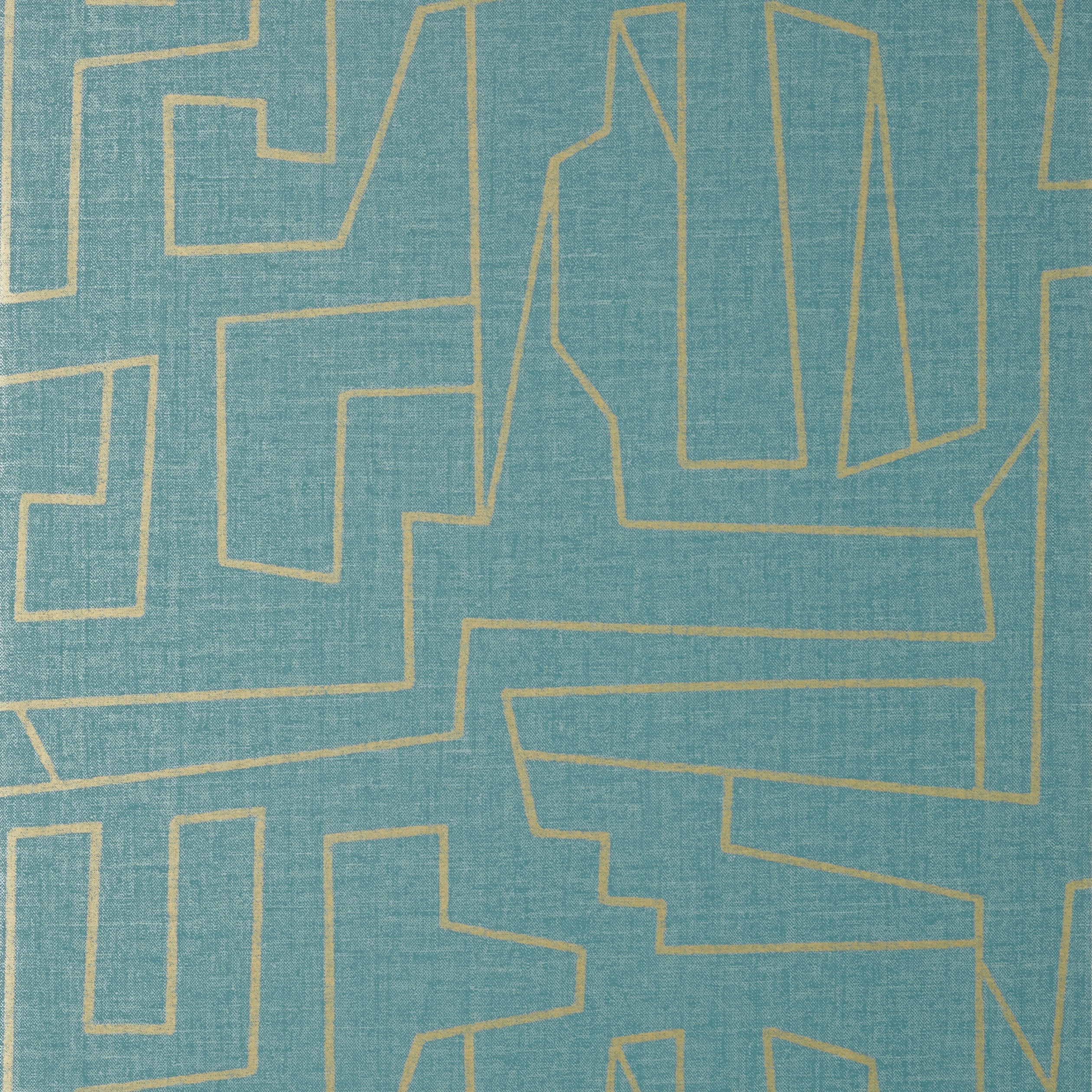 MATRIX - Metallic Gold and Teal