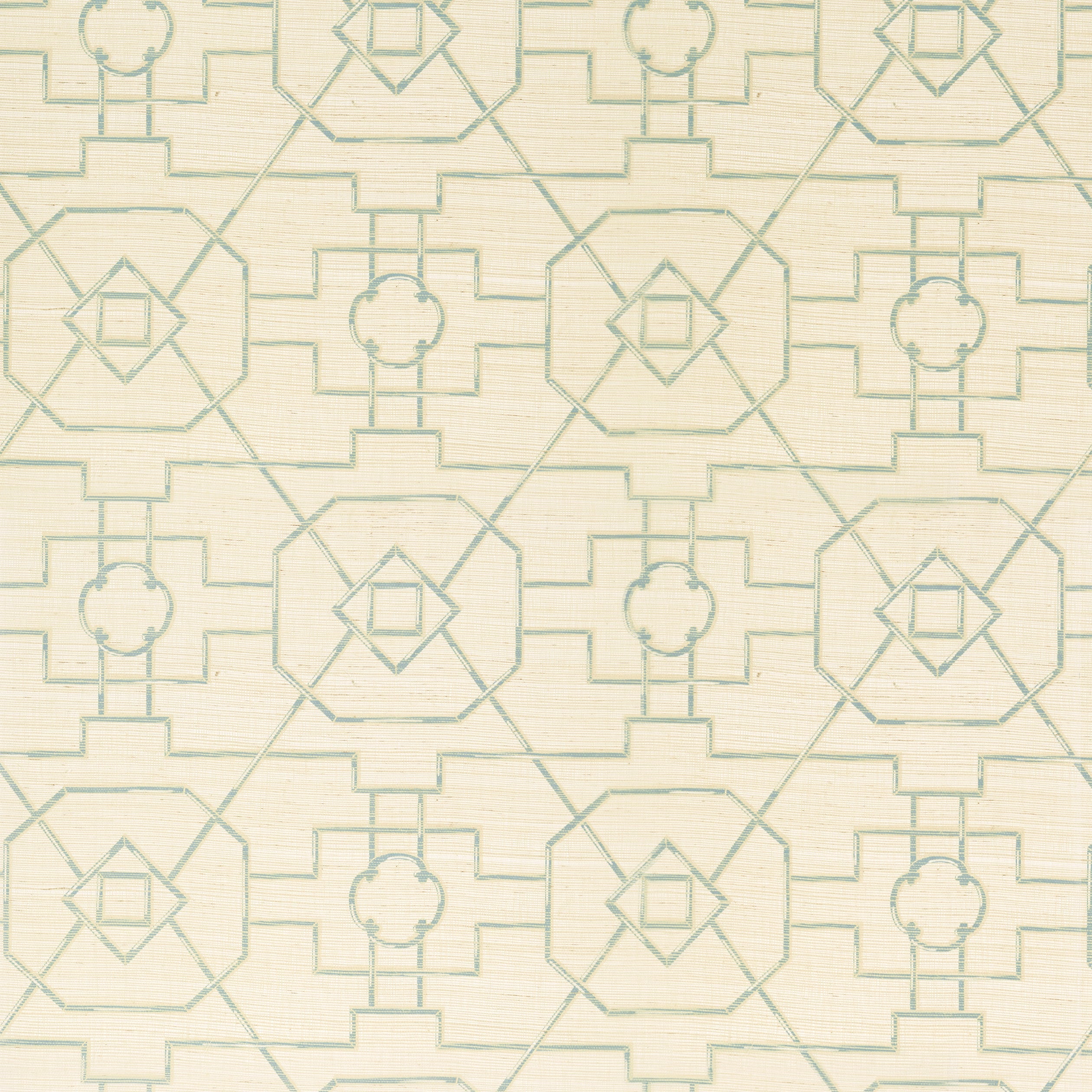 EAST GATE - Cream and Aqua