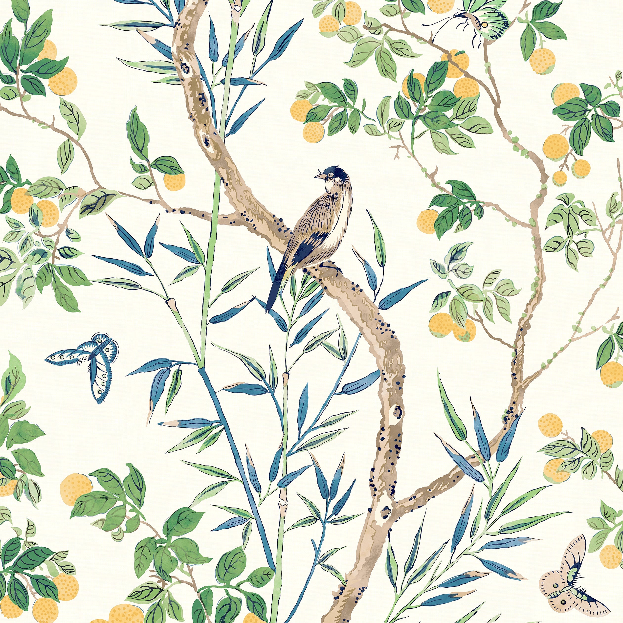 CLAIRE - Yellow and Navy
