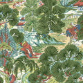 PAGODA TREES - Coral and Green