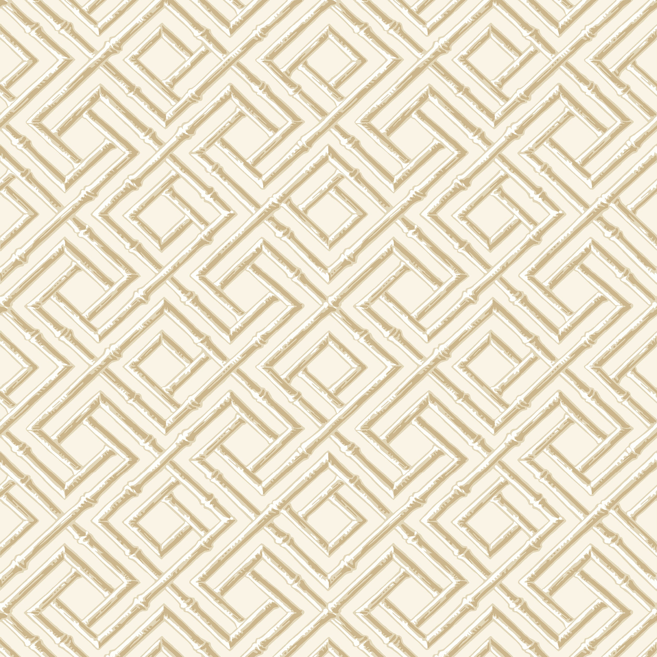 FRENCH LATTICE - Beige