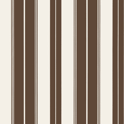 NORFOLK STRIPE - Chocolate Brown