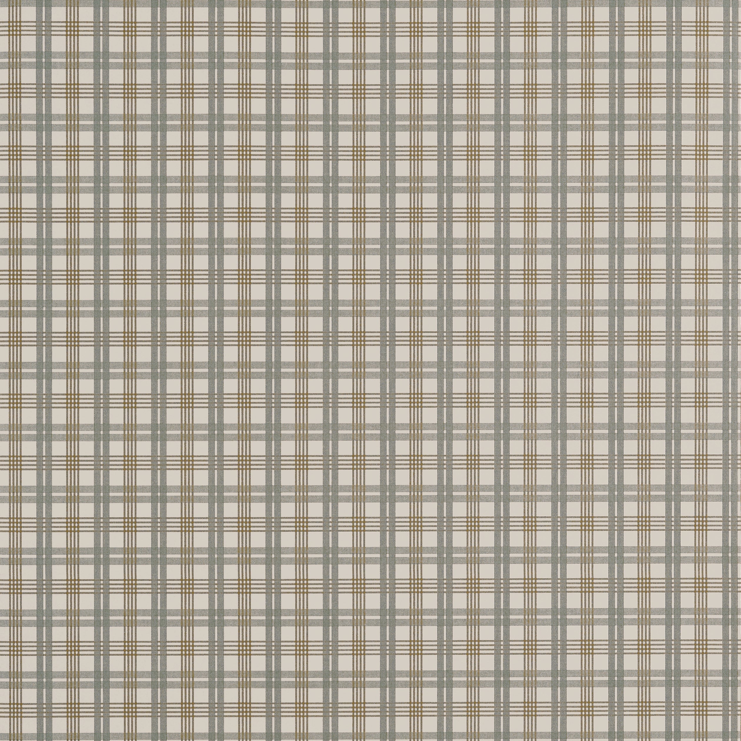 HUNTLEY PLAID - Grey and Beige