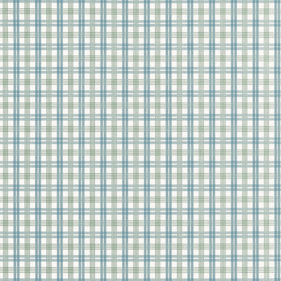 HUNTLEY PLAID - Peacock Blue and Green