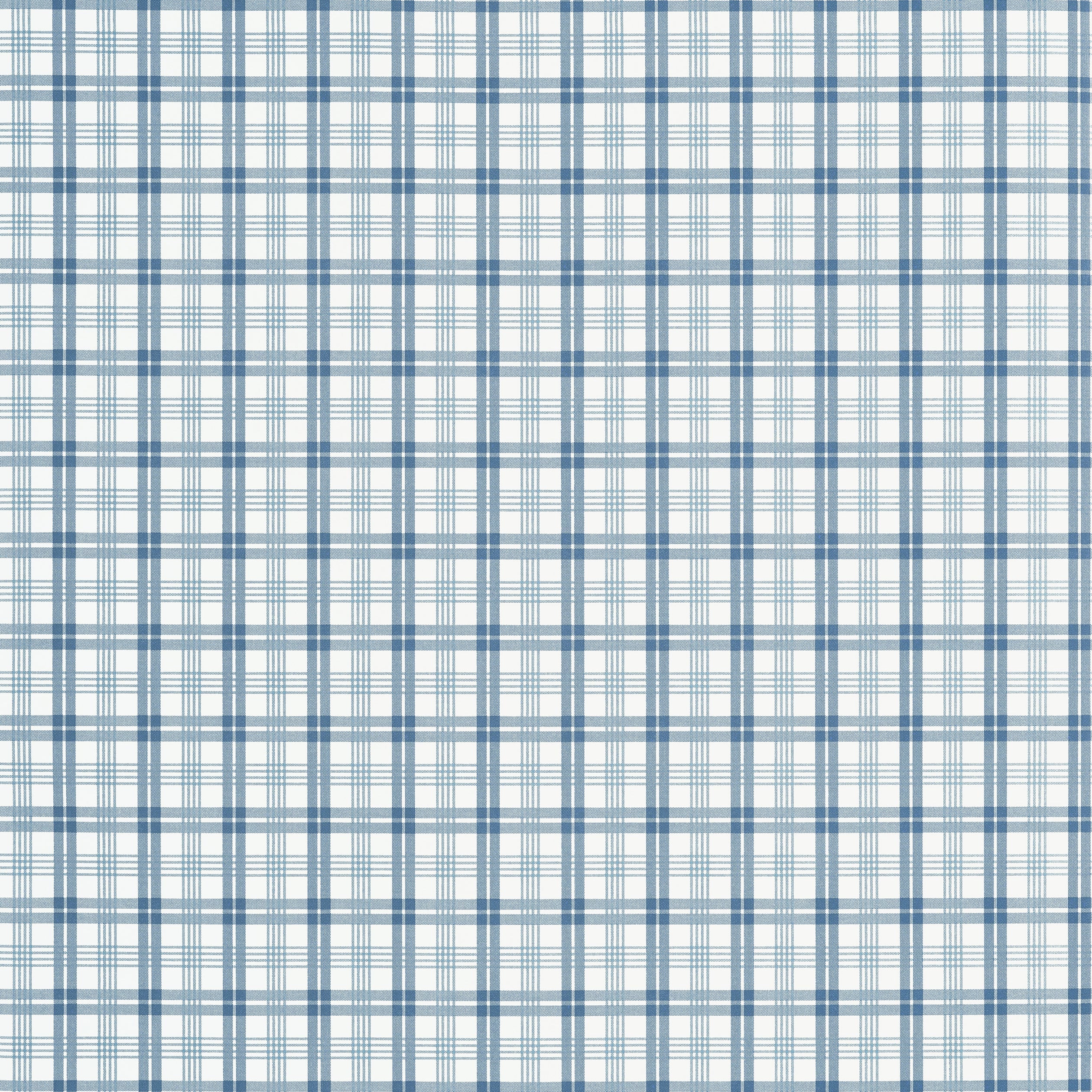 HUNTLEY PLAID - Blue
