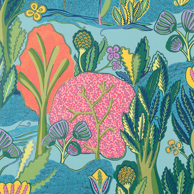 ALBERO - Tangerine and Turquoise