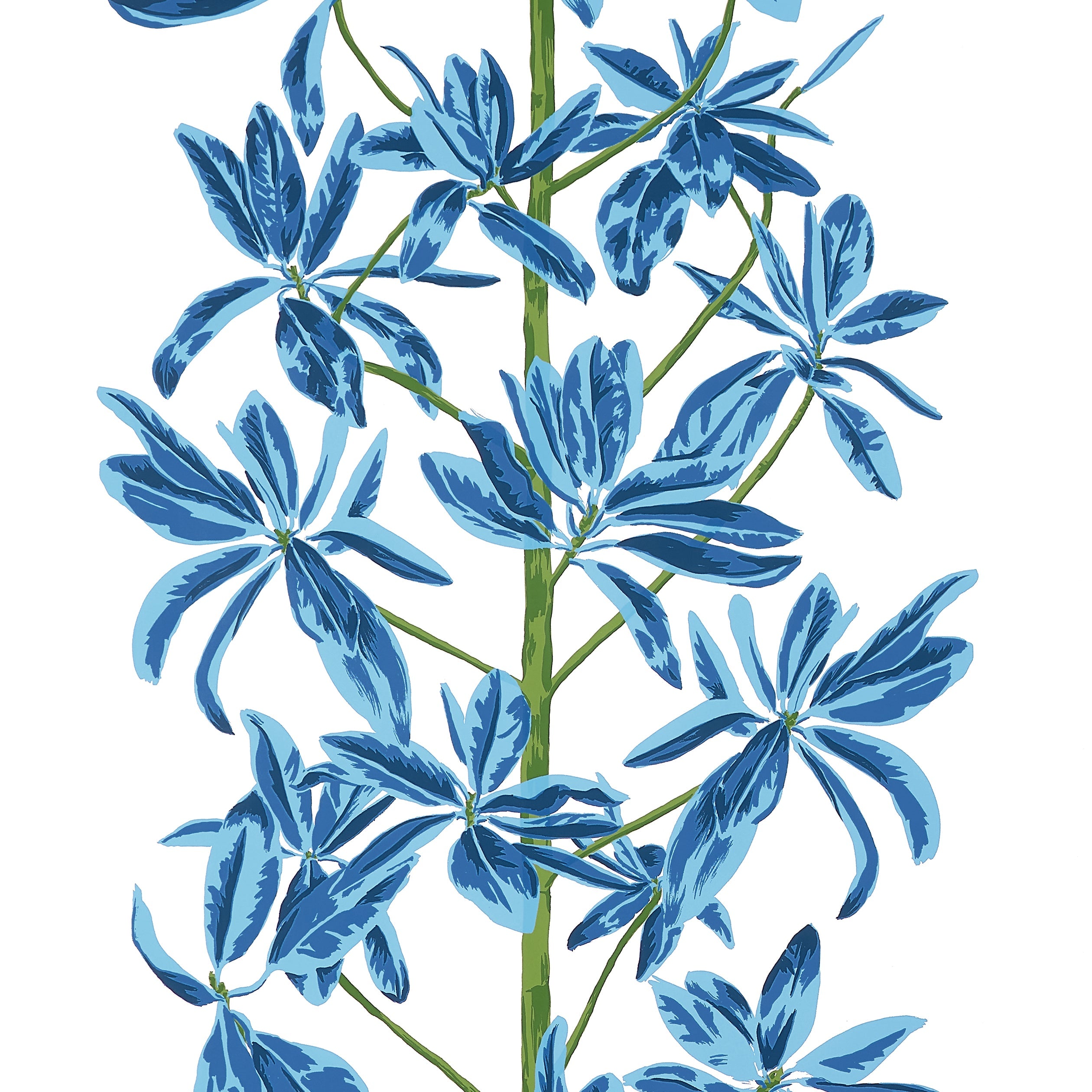 MANGROVE TREE - Blue and White