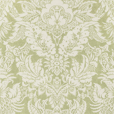CHARDONNET DAMASK - Spring Green
