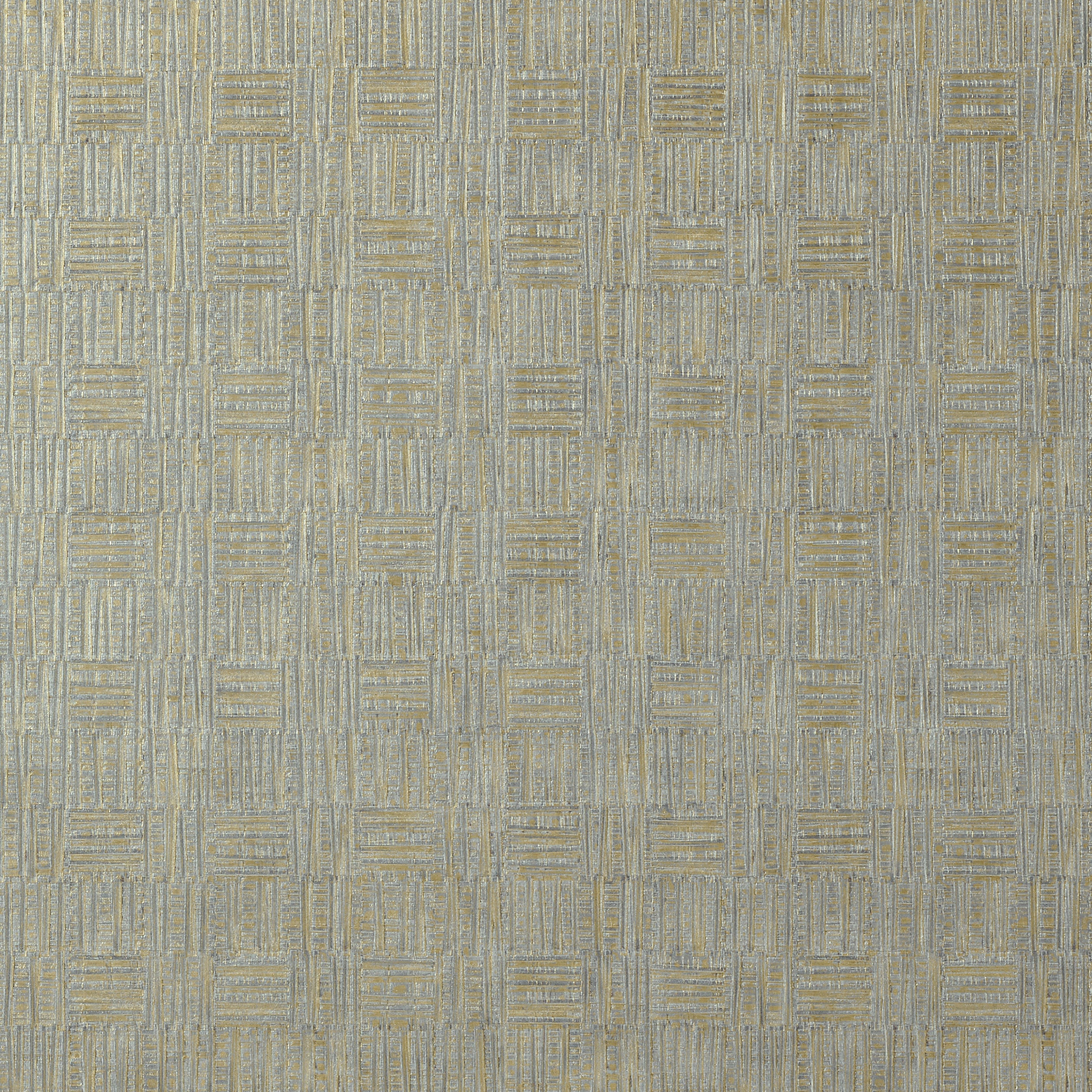 TUNICA BASKET - Grey with Metallic Gold