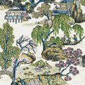 ASIAN SCENIC - Purple and Blue