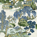 ASIAN SCENIC - Blue and Green