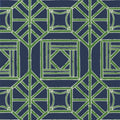 SHOJI PANEL - Navy and Green