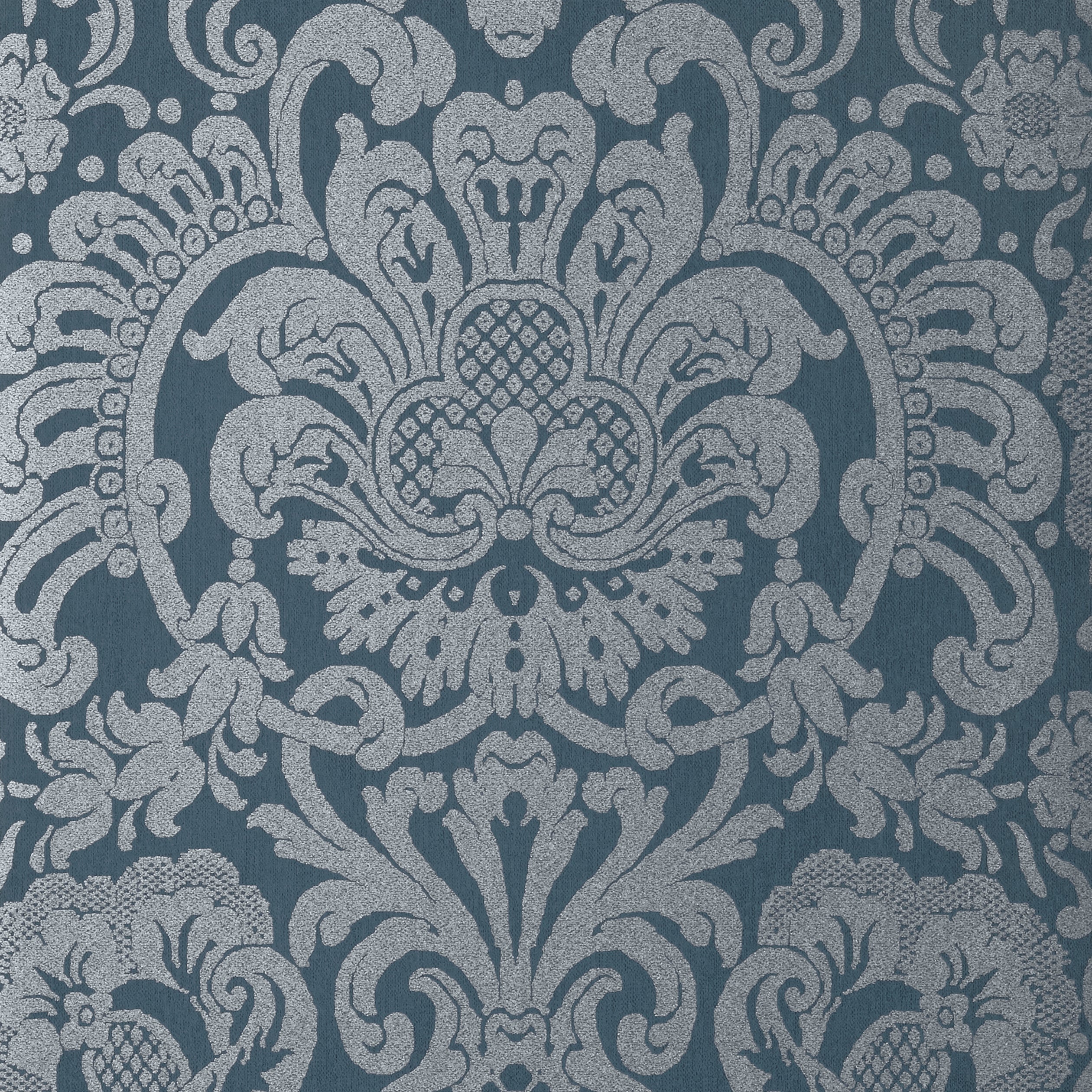 DORIAN DAMASK - Navy