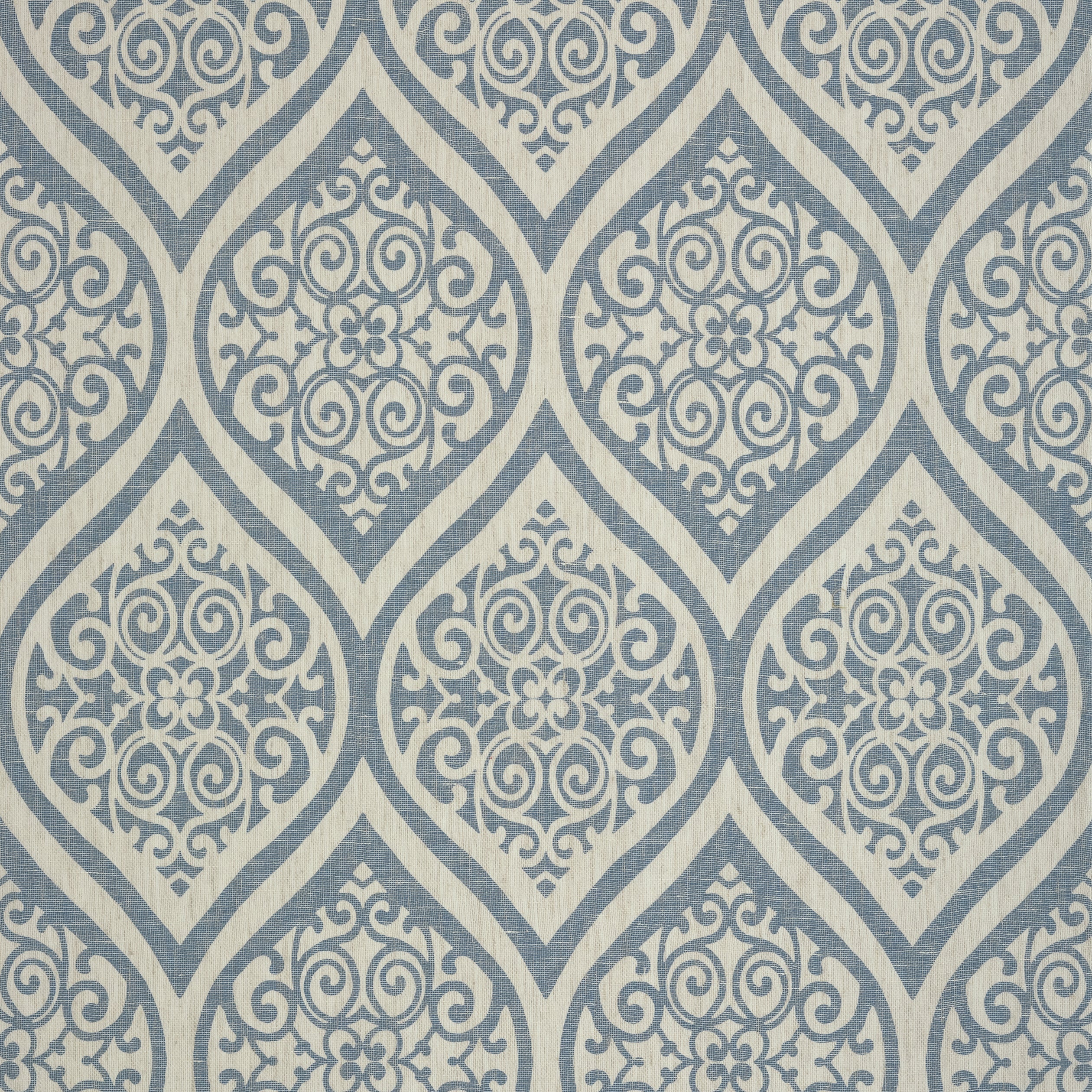 TANGIERS - Navy on White
