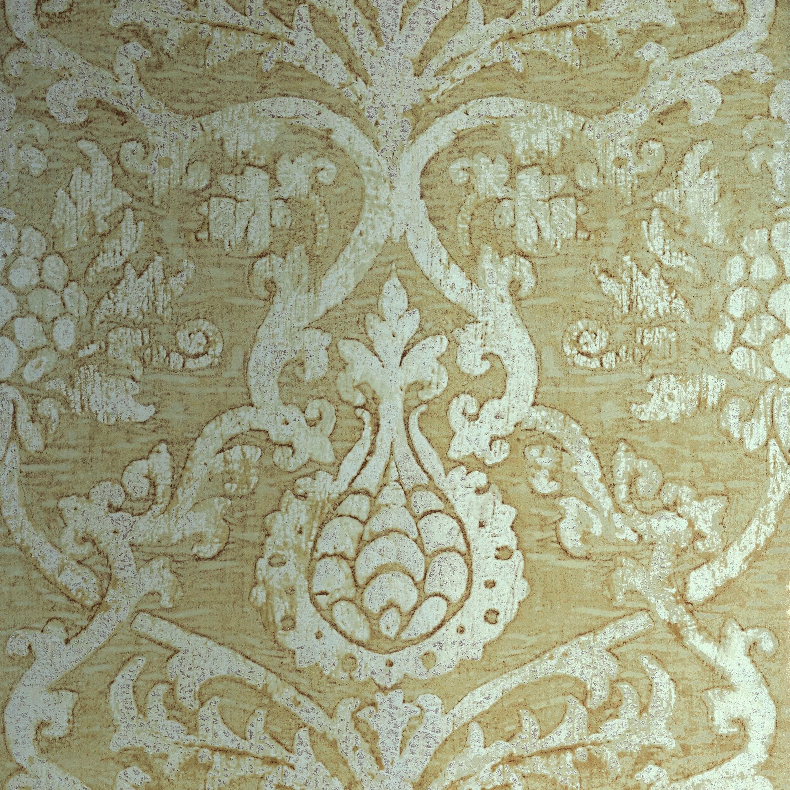 PRAVATA DAMASK - Champagne on Foil