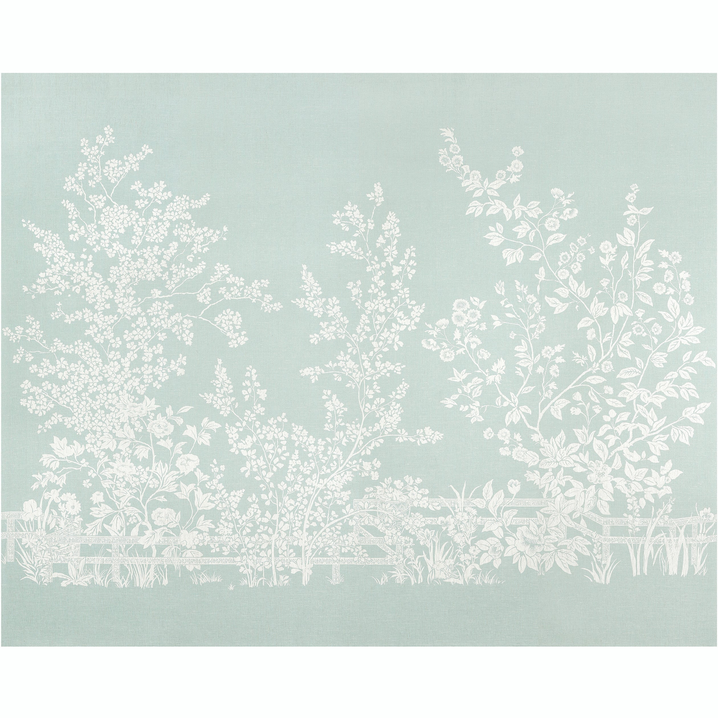 VILLA GARDEN MURAL - SET - Robin's Egg