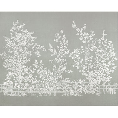 VILLA GARDEN MURAL - SET - Charcoal