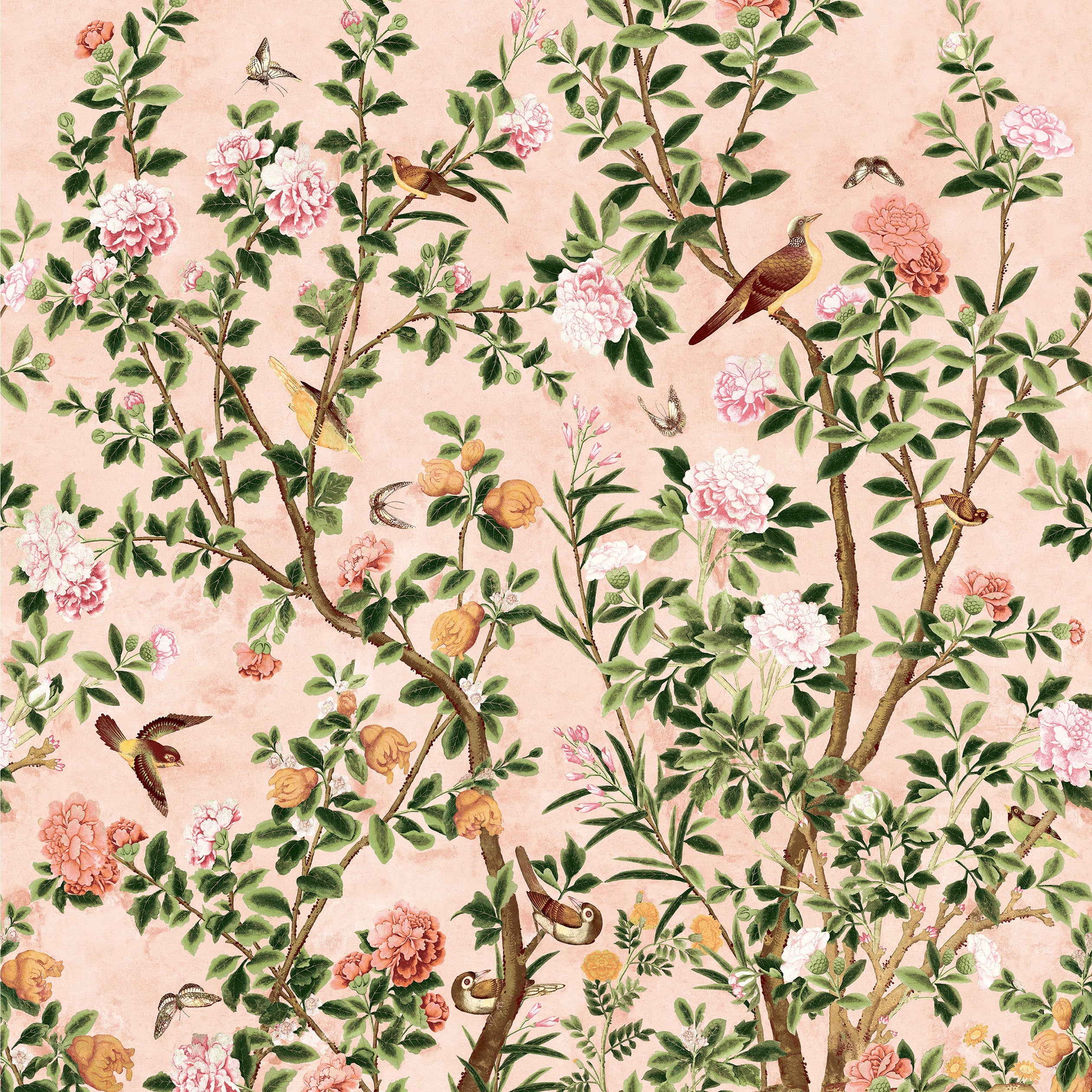 JARDIN BLOOM MURAL - Pink