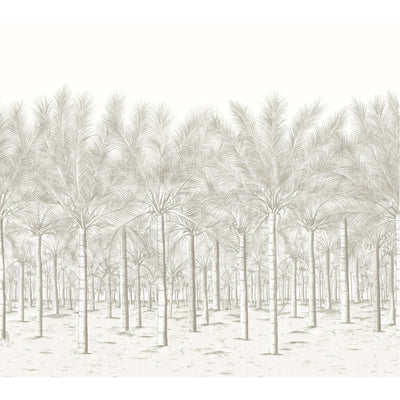 PALM GROVE MURAL - Beige