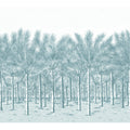 PALM GROVE MURAL - Spa Blue