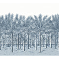 PALM GROVE MURAL - Navy
