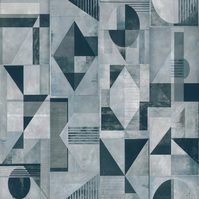 GALAXY MURAL - Graphite and Mineral