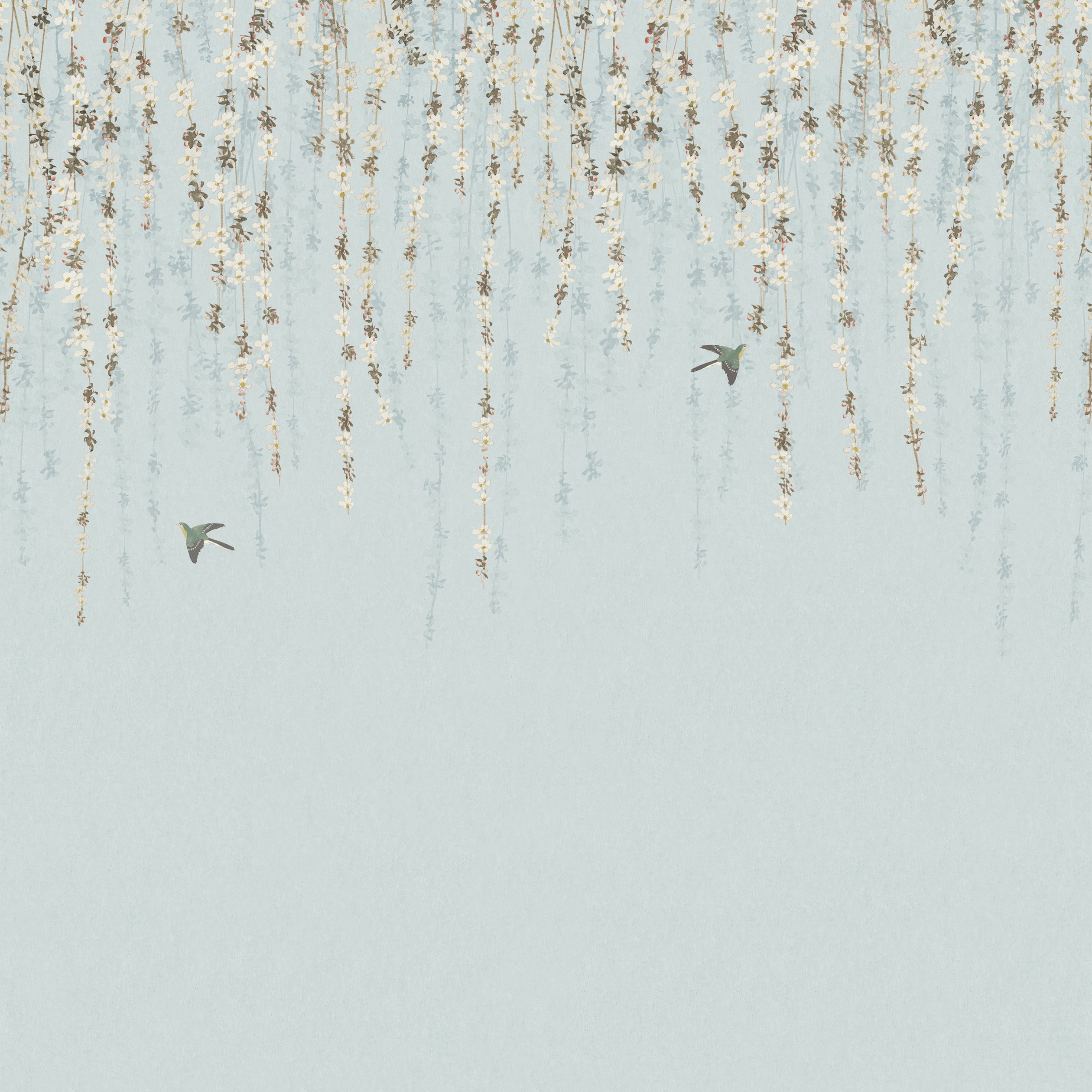 BLOSSOM MURAL - Blue