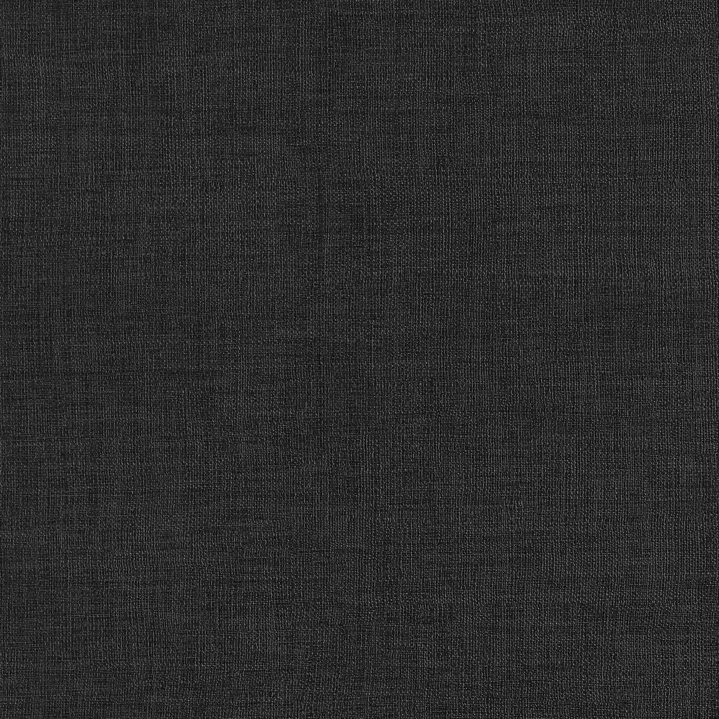 LINEN WEAVE WIDE WIDTH - Black