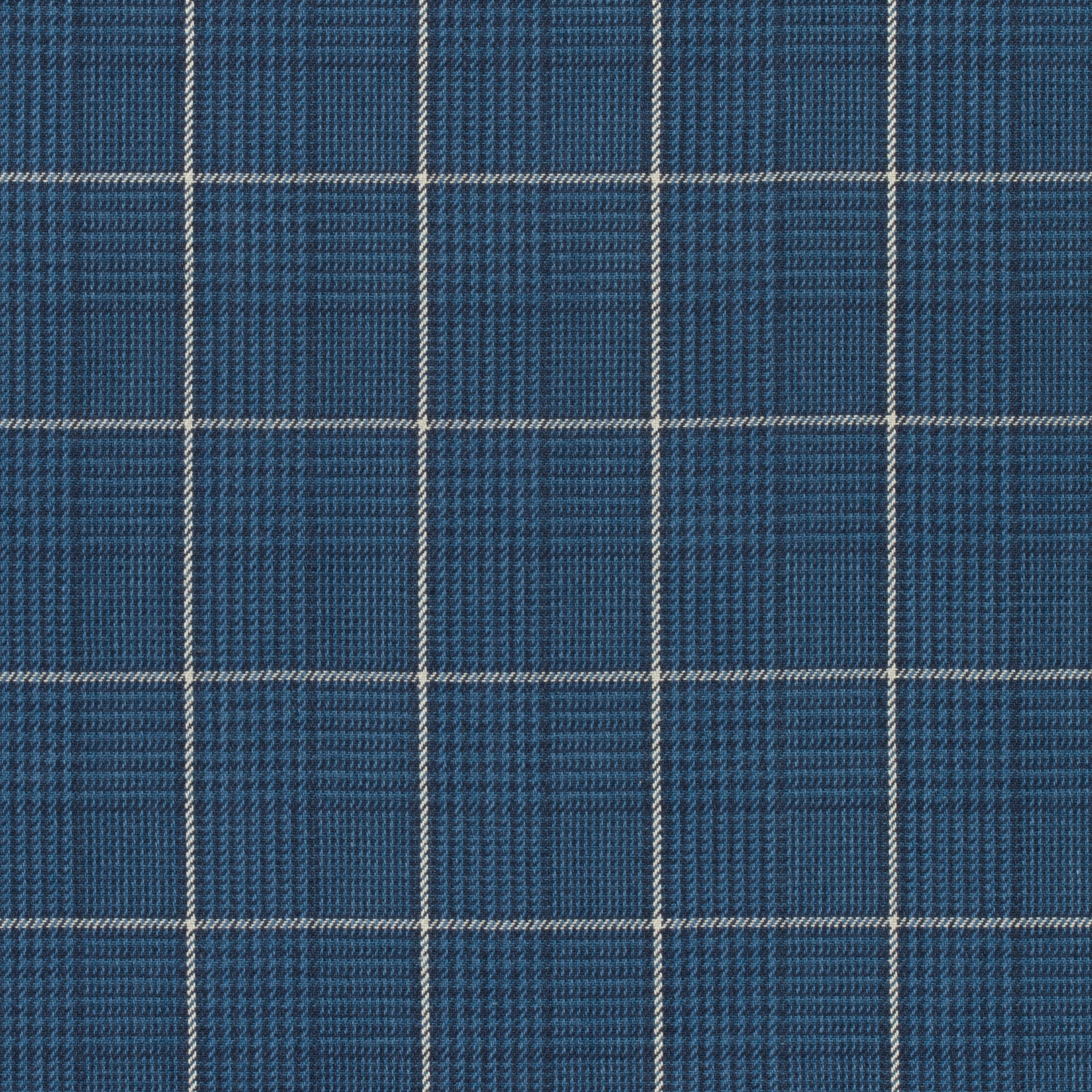 GRASSMARKET CHECK - Navy