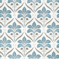 KENDALL DAMASK EMBROIDERY - Mineral